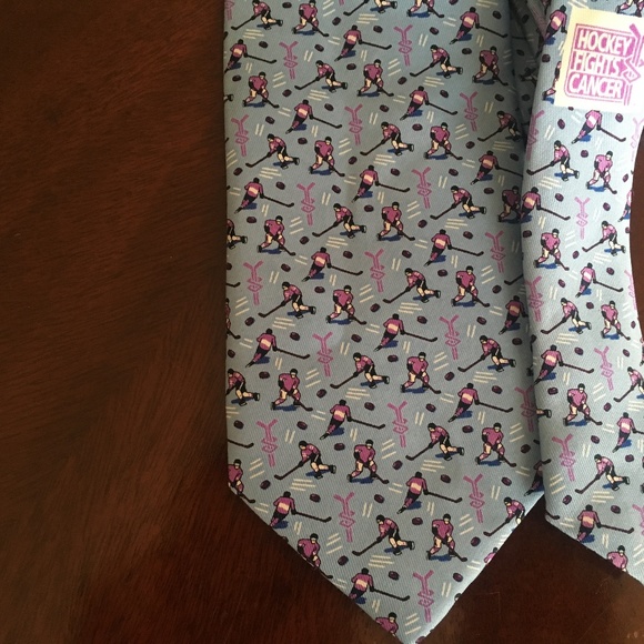 hockey fights cancer tie 2019